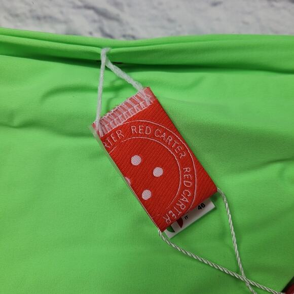 Red Carter Chain Side Bikini Bottom size Large - Picture 13 of 16